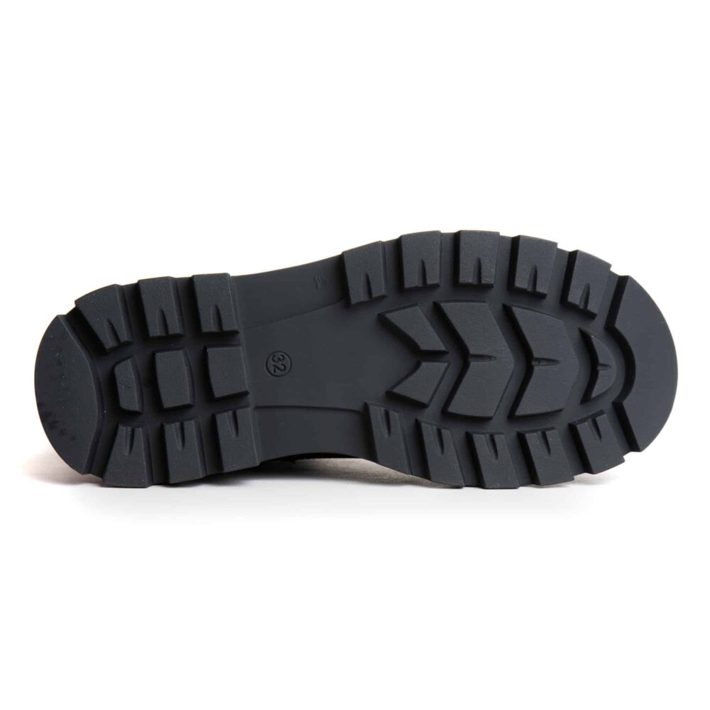 Ghete imblanite din piele cu catarame pentru fete Alice 003