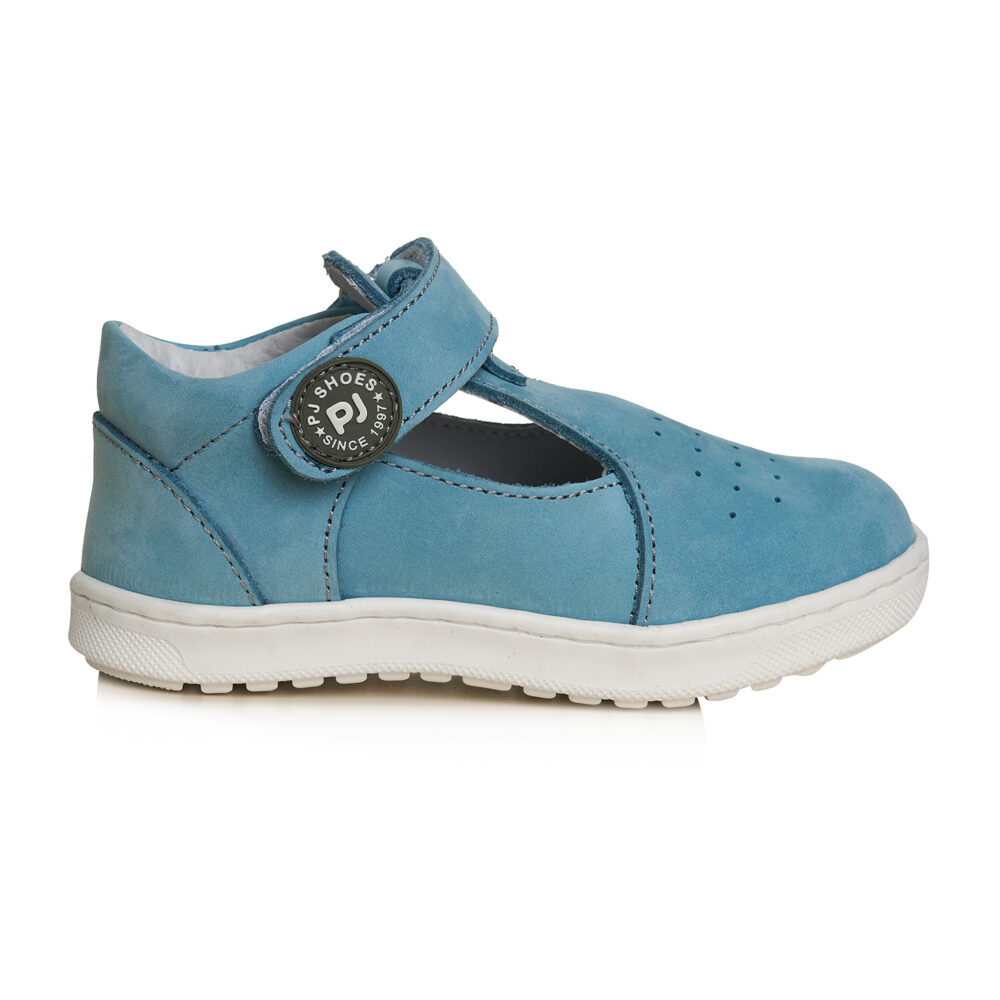DSC06660.jpg Pantofi decupati din piele cu talonet Pablo 01 azul