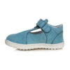 DSC06661.jpg Pantofi decupati din piele cu talonet Pablo 01 azul