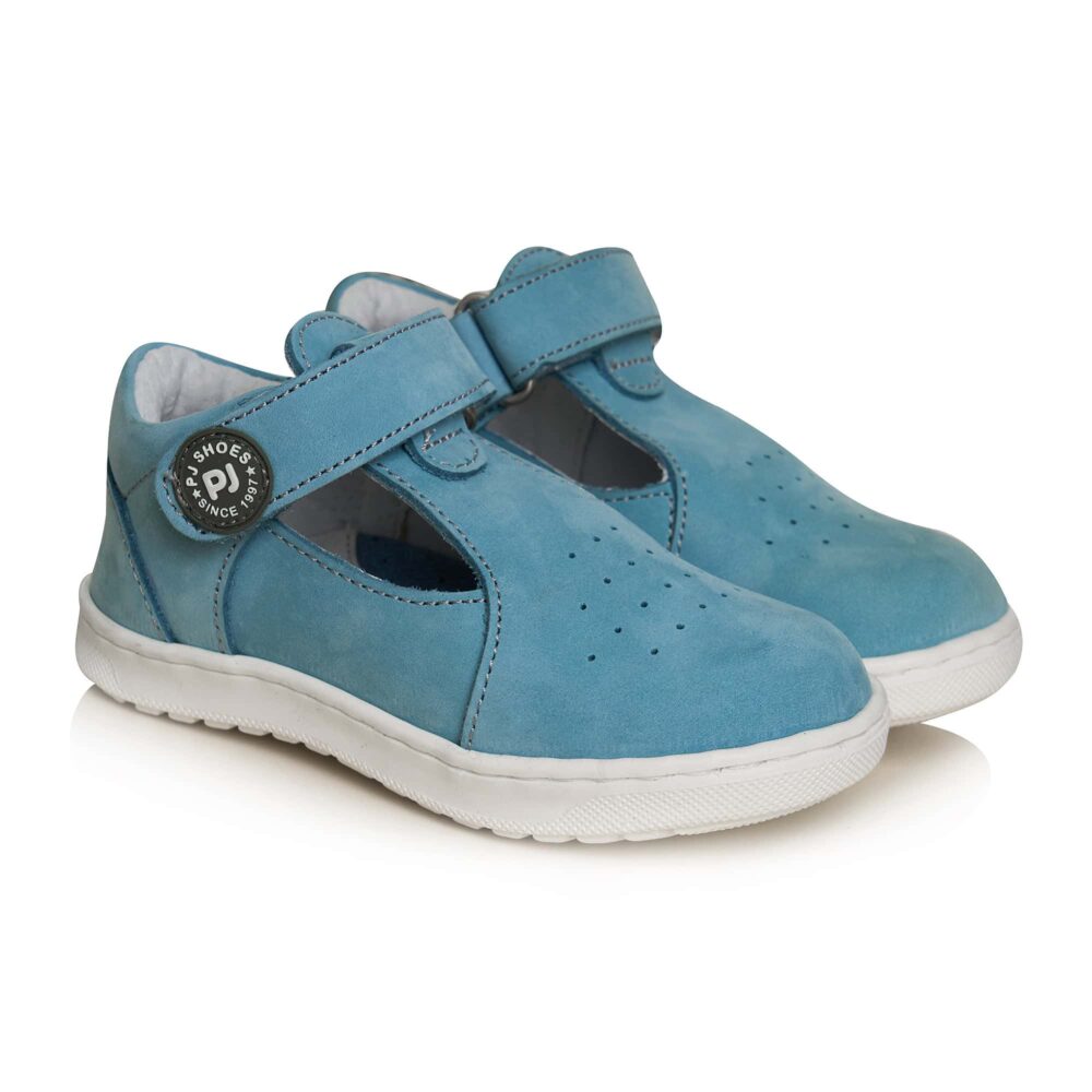DSC06663.jpg Pantofi decupati din piele cu talonet Pablo 01 azul
