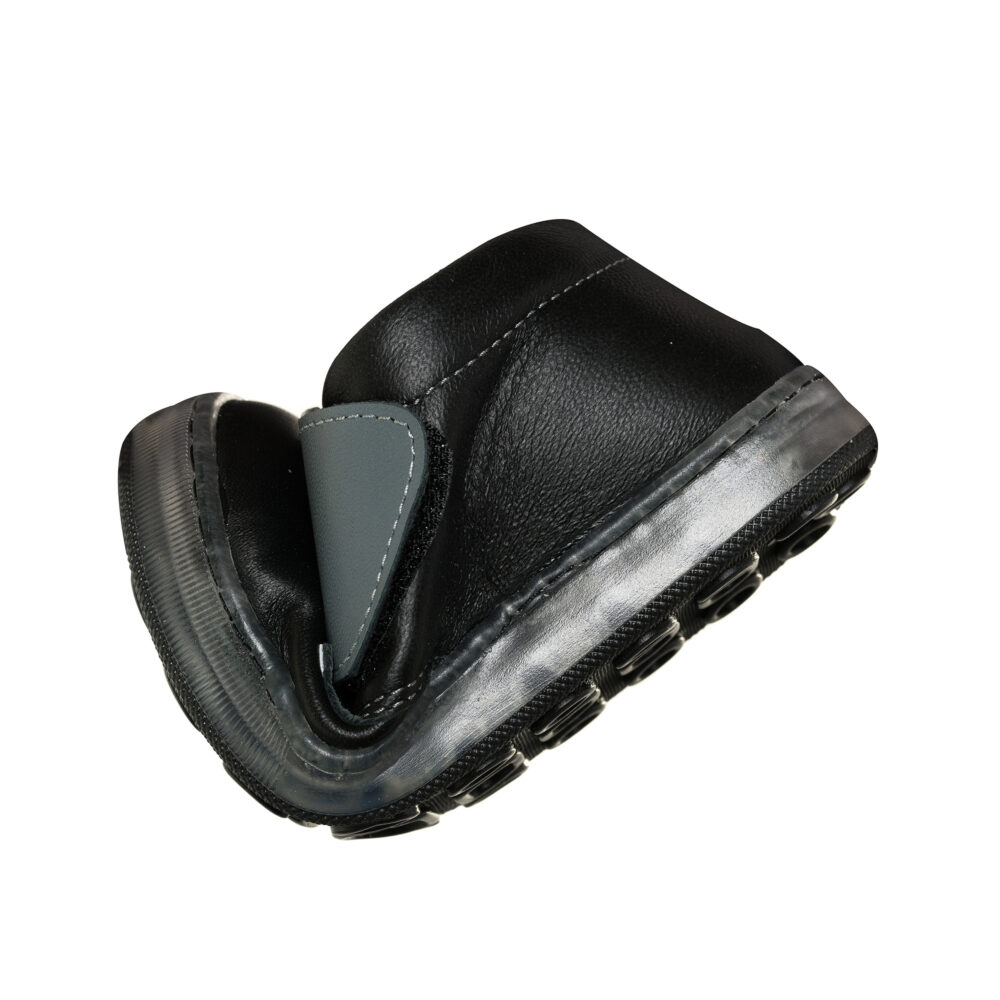 DSC08907.jpg Pantofiori copii din piele cu talpa flexibila si talonet Lucky negru