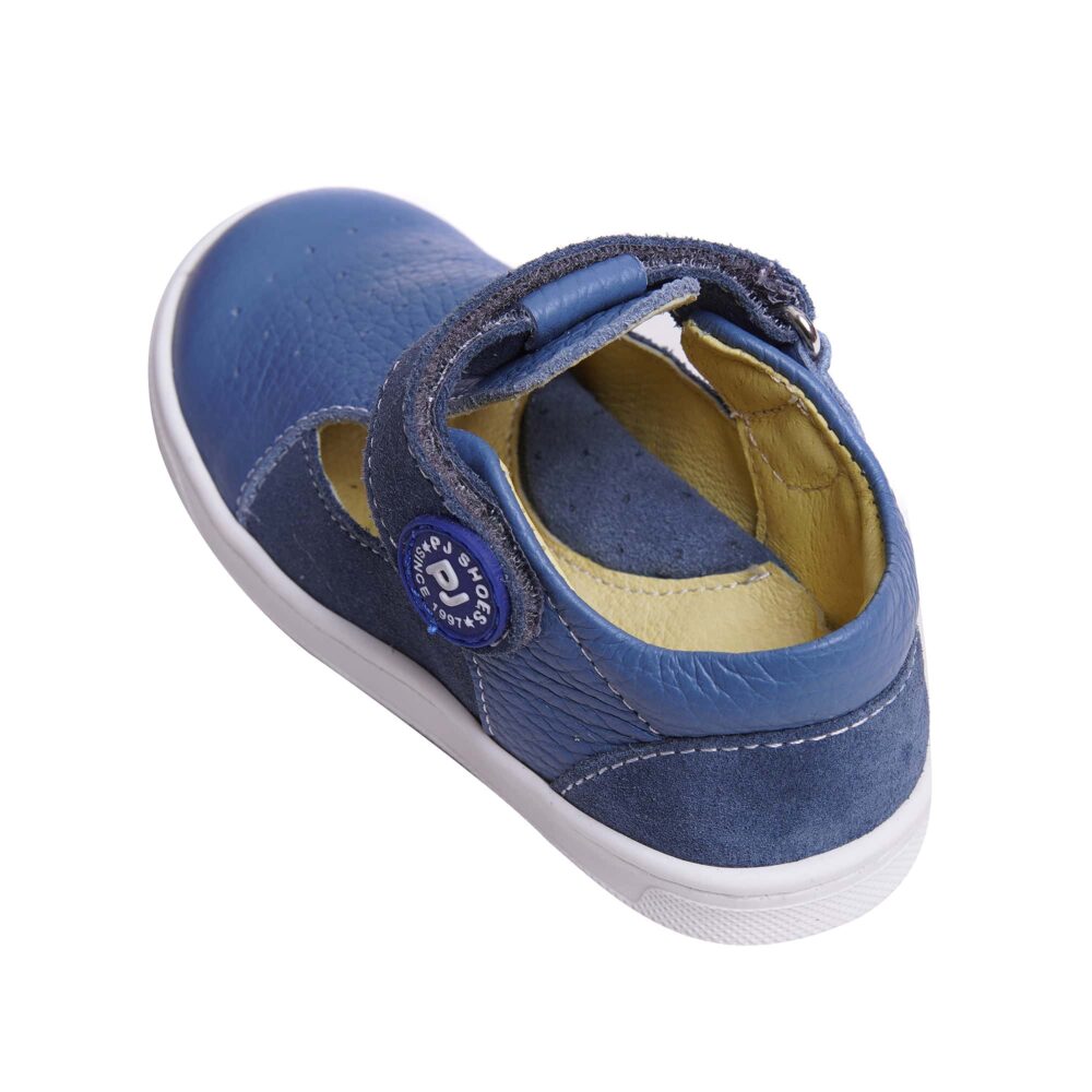 DSC09702.jpg Pantofi decupati din piele cu talonet si talpa flexibila Pablo 01 blu