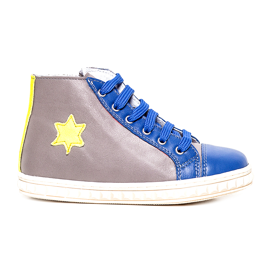 IMG_7004.jpg Tenisi din piele pentru copii Rebel blu