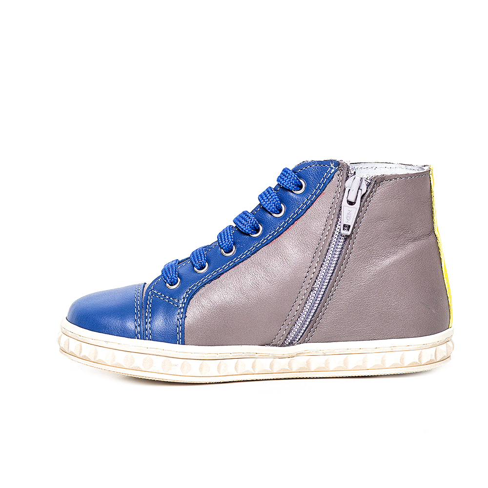 IMG_7005.jpg Tenisi din piele pentru copii Rebel blu