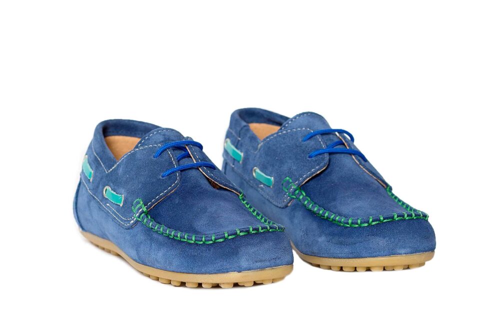Jose-blue-2-e1582120511824.jpg Mocasini pentru baieti din piele velur JOSE albastru