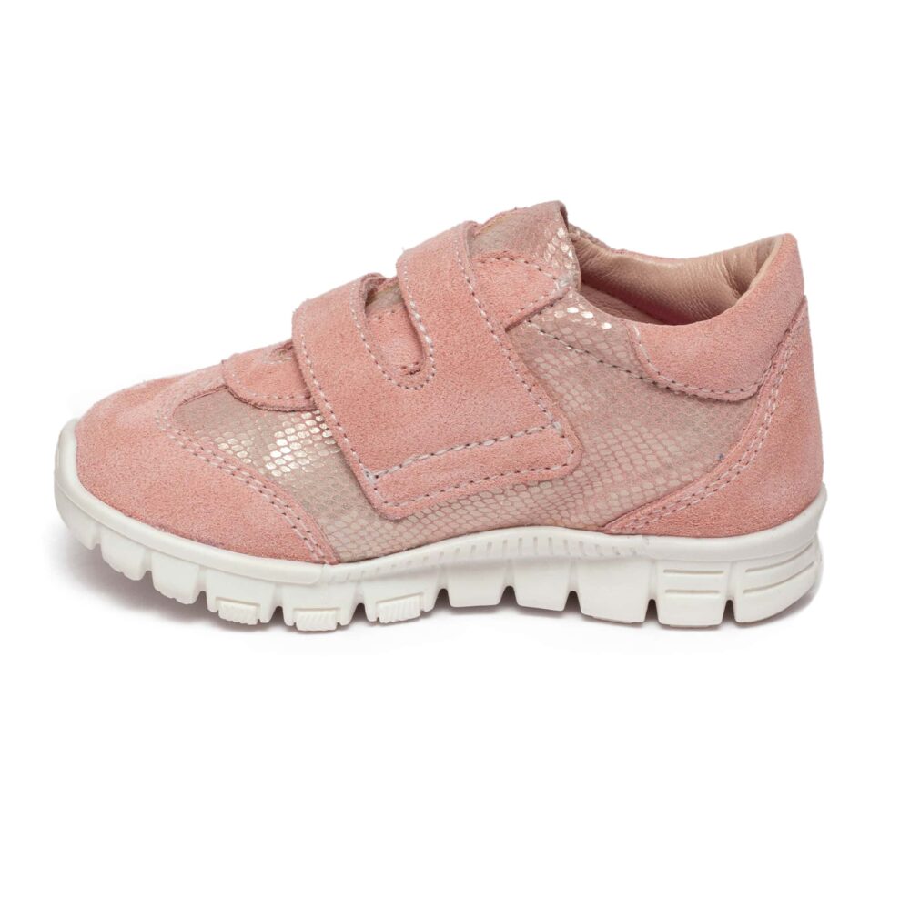 Tokyo-roz-3.jpg Adidasi copii din piele cu talpa ultra flexibila si talonet Tokyo roz pal