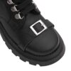 Ghete imblanite din piele cu catarame pentru fete Alice 003