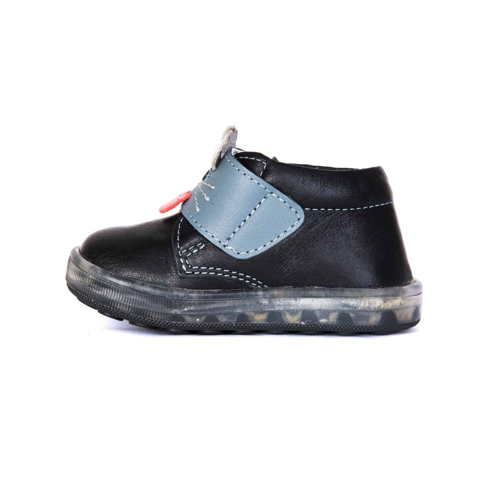 lucky-negru-5.jpg Pantofiori copii din piele cu talpa flexibila si talonet Lucky negru