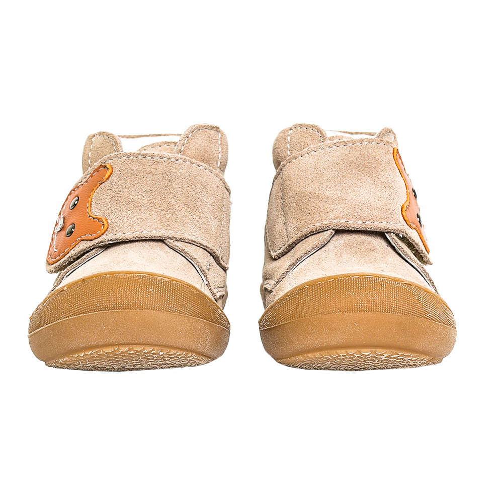 teddy-29.jpg Pantofiori copii din piele cu talpa flexibila si talonet Teddy bej