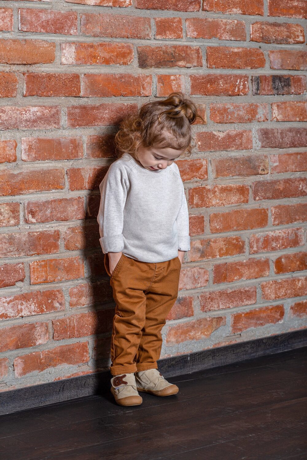 teddy-bej-copil.jpg Pantofiori copii din piele cu talpa flexibila si talonet Teddy bej