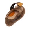 Pantofi copii sport din piele cu talpa flexibila si talonet Tokyo maro 02
